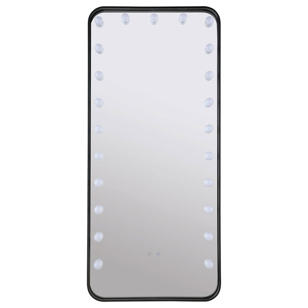 Canton Standing Mirror with LED Lighting and Bluetooth Speaker