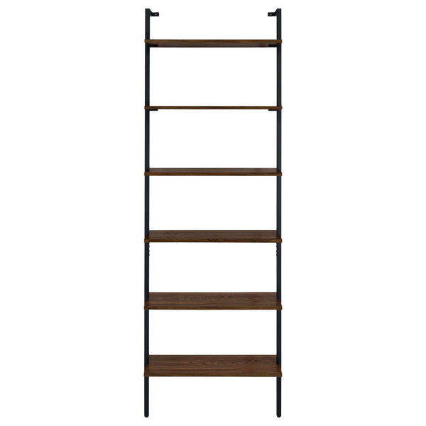 Owens 3-piece 96-inch Wall Mounted Bookshelf Set Walnut