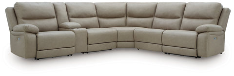 Narwhal Place Reclining Sectional with Storage Console
