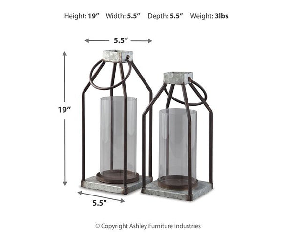 Diedrick Lantern (Set of 2)