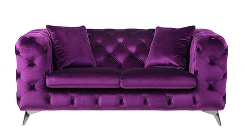 Acme Furniture Atronia Loveseat in Purple 54906 image