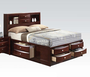 Acme Ireland King Storage Bed in Brown 21596EK image