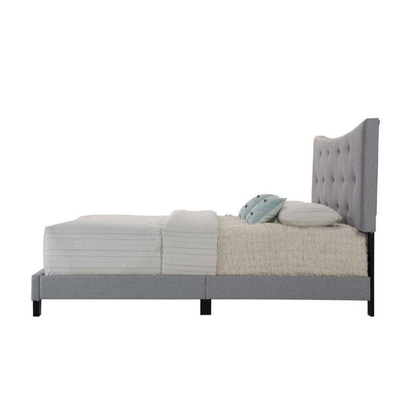 Venacha - Queen Bed - Gray, Dark - 85"