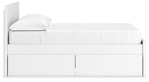 Onita Panel Bed with 1 Side Storage