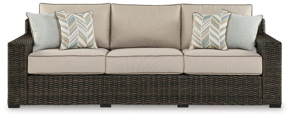 Coastline Bay Outdoor Sofa with Cushion