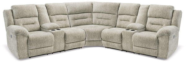 Family Den Power Reclining Sectional