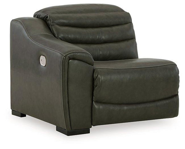 Center Line Power Reclining Sectional Loveseat
