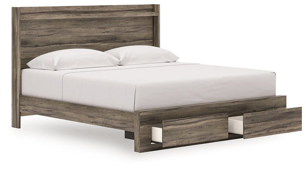 Elbrim Panel Storage Bed