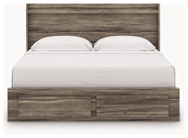 Elbrim Panel Storage Bed