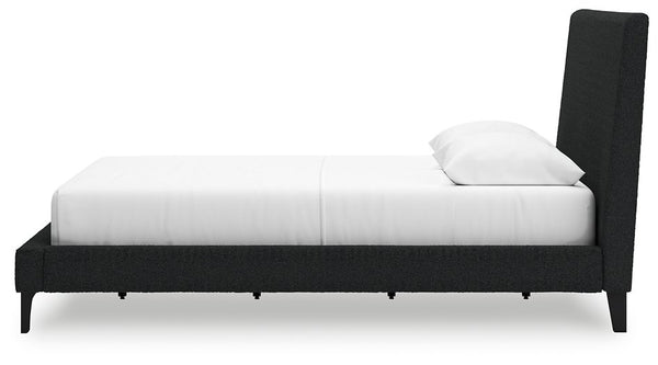 Cadmori Upholstered Bed with Roll Slats