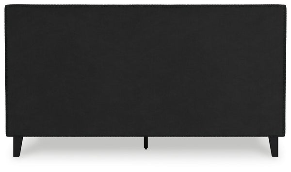 Cadmori Upholstered Bed with Roll Slats