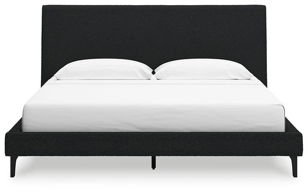 Cadmori Upholstered Bed with Roll Slats