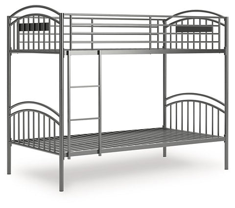 Lanceburg Bunk Bed with Ladder