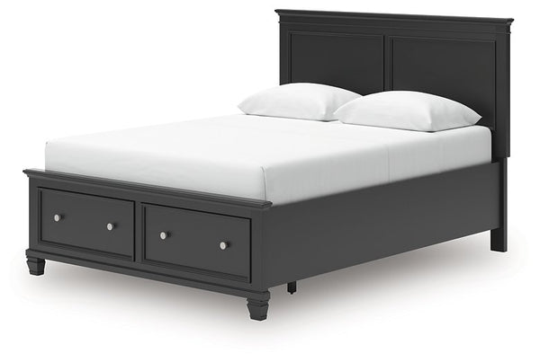 Lanolee Panel Storage Bed