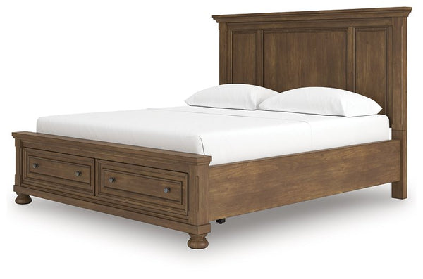Feddinger Panel Storage Bed