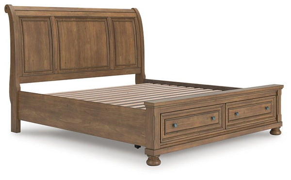 Feddinger Panel Storage Bed