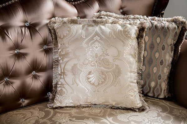 Albacete Sofa Campage & Walnut