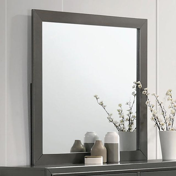 ALISON Mirror, Dark Walnut