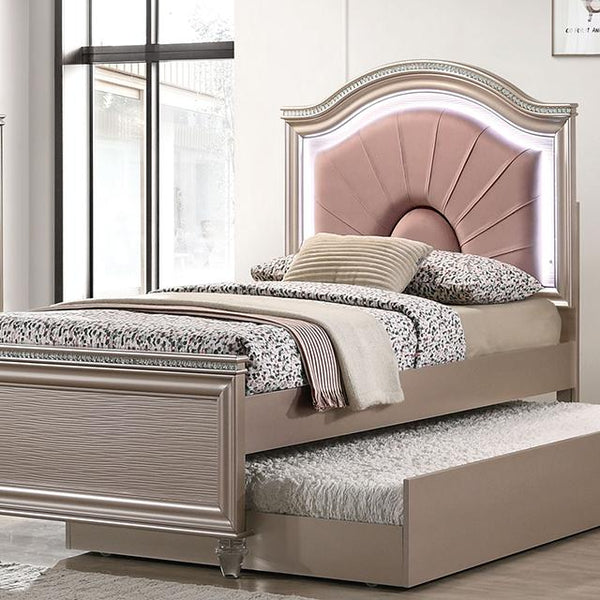 ALLIE Twin & Full Rose Gold Bed