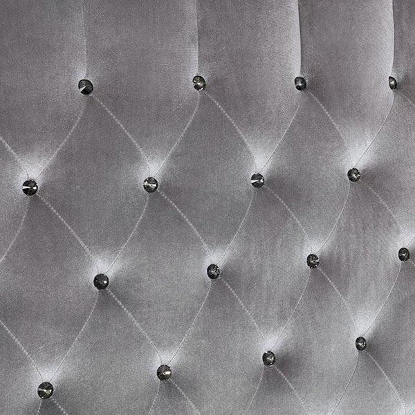 Alzir Bed Grey & Blue