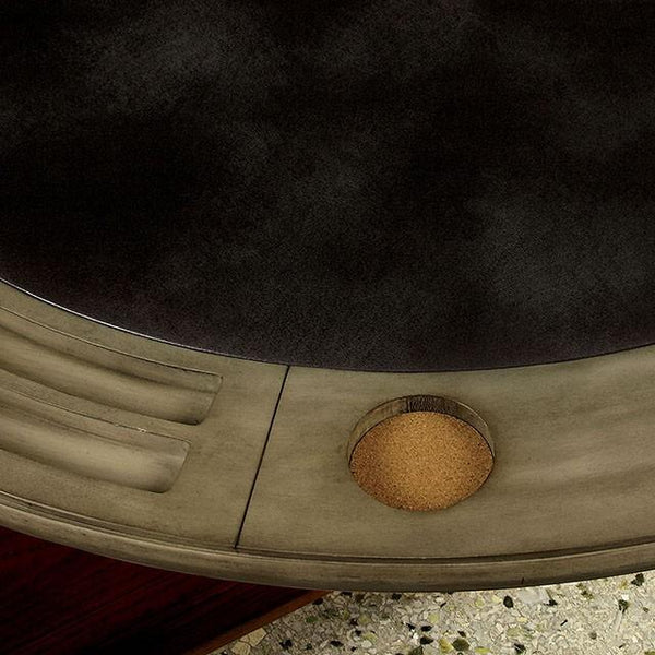 YELENA Gray Game Table