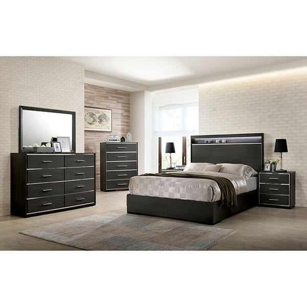 Camryn Warm Gray E.King & Queen Bed