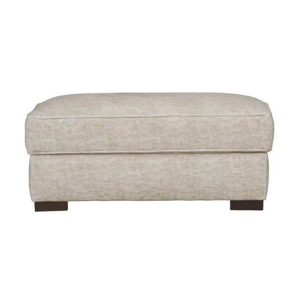 ARDENFOLD Ottoman, Beige & Gray