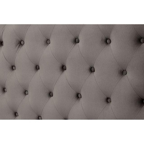 Cayla Bed Silver & Grey