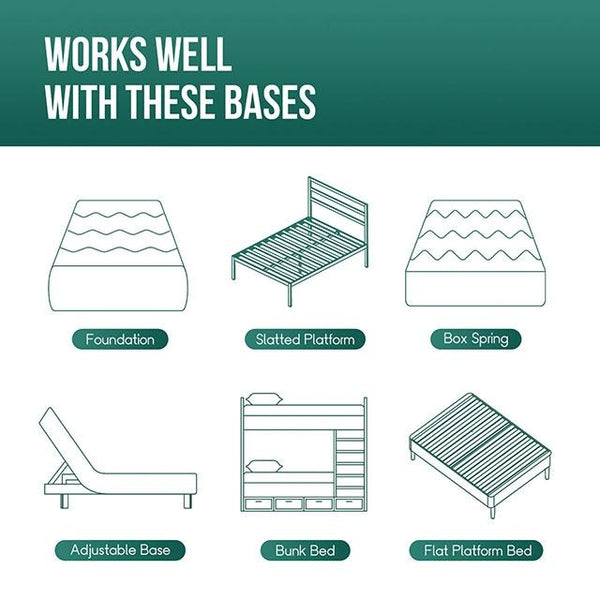 Artemisia 6" Full Memory Foam Mattress