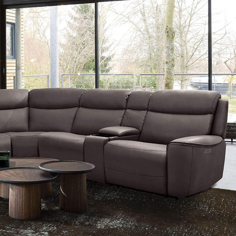 EDMONDUS Power Sectional, Dark Gray
