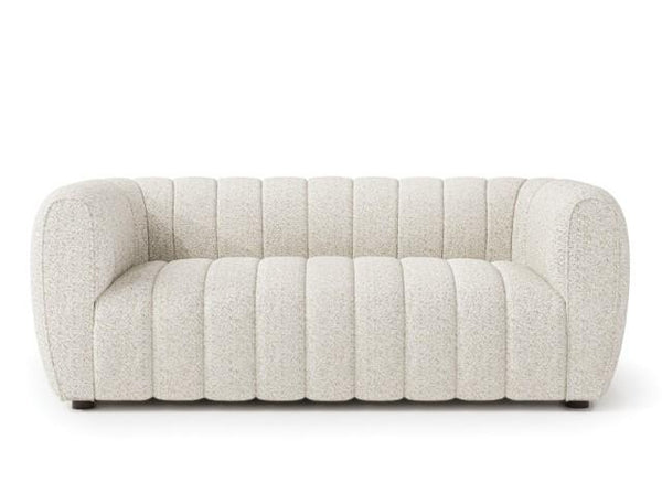 AVERSA Loveseat, Black, Gray, & White