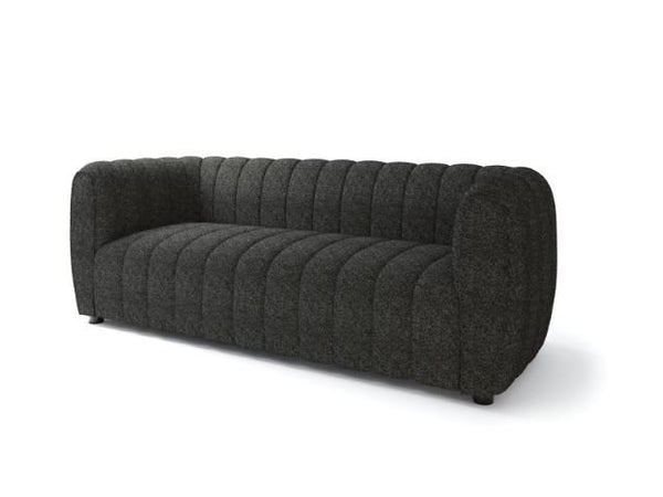 AVERSA Sofa, Black, Gray, & White
