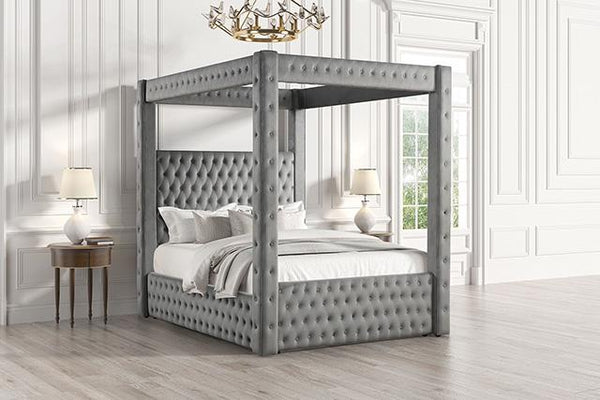 Etherea Bed Gray & Black