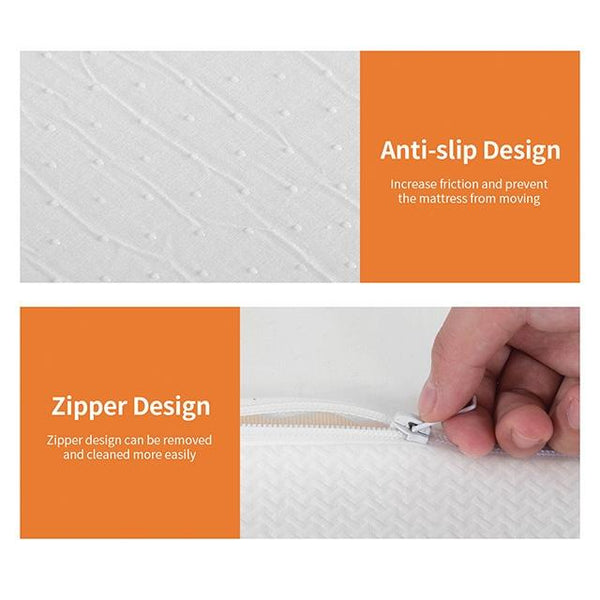 Forsythia 12" E.King Green Tea Gel Memory Foam