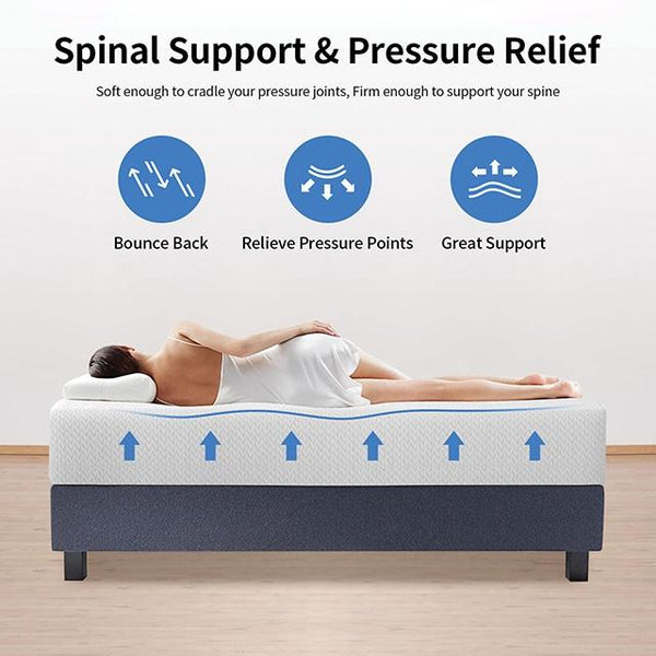 Forsythia 12" Full Green Tea Gel Memory Foat