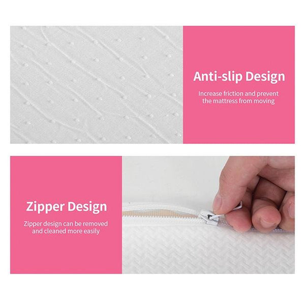 Forsythia 12" Twin Green Tea Gel Memory Foam