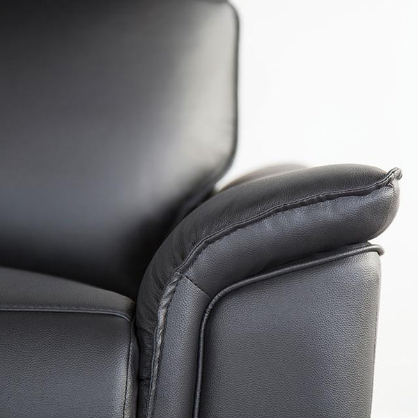 Bienne Recliner Chair White & Black