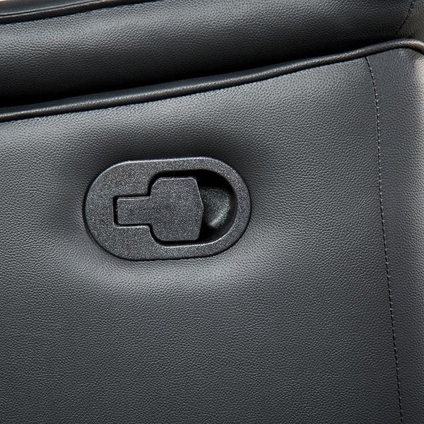 Bienne Recliner Chair White & Black