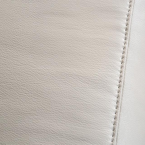 Bienne Recliner Chair White & Black