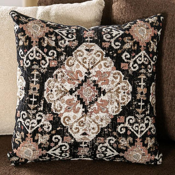 BELSIZE Loveseat Grey, Beige, & Choclate