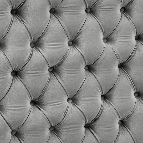 STEFANIA E.King & Queen Bed, Black & Gray