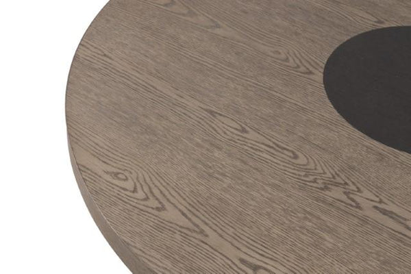 Broager 5 Pc Dining Table Set (Light Gray Caster Chairs)