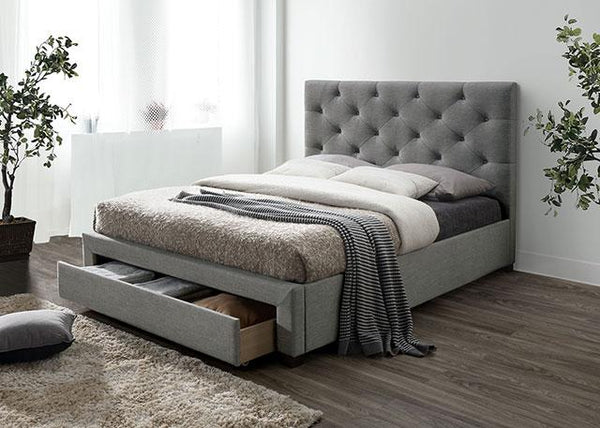 SYBELLA Cal.King, E.King, Queen, Full, & Twin Bed, Beige