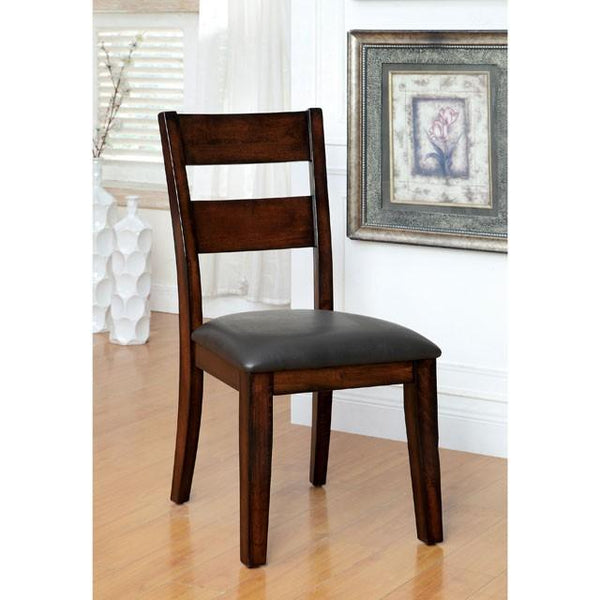 DICKINSON I Dark Cherry Side Chair (2/CTN)