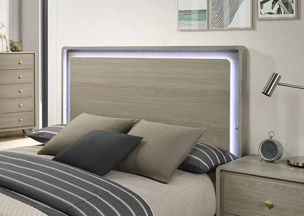 Rainier Queen Bedroom Set Gray