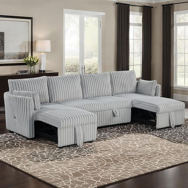 Denholme U-Sectional w/ Pull Out
