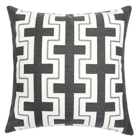 Kari Gray 20" X 20" Pillow, Gray image