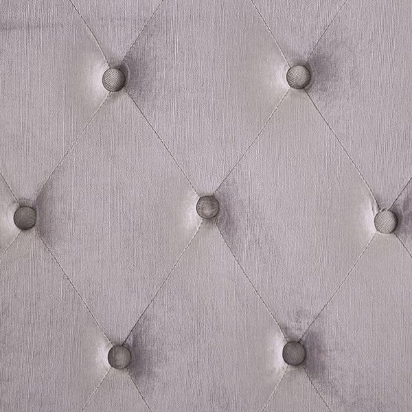 ROSABELLE E.King & Queen Bed, Black, Gray, & Ivory,