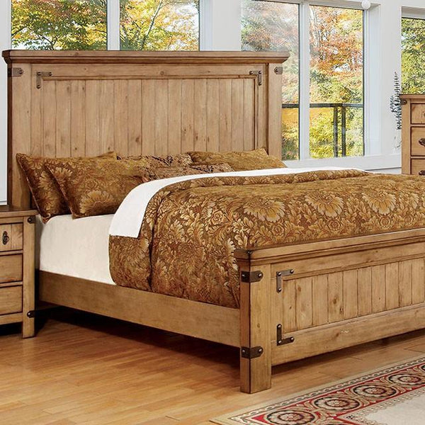 PIONEER Weathered Elm Cal.King, E.KIng, & Queen Bed