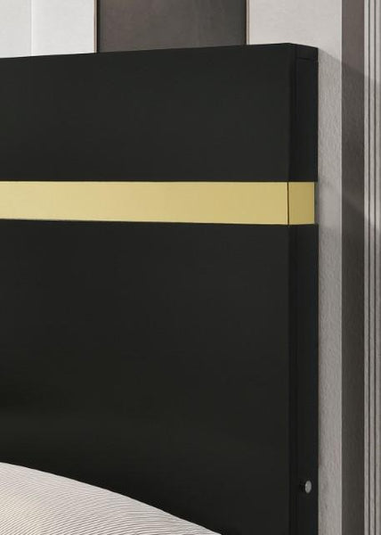 Lillestrom Bed Black